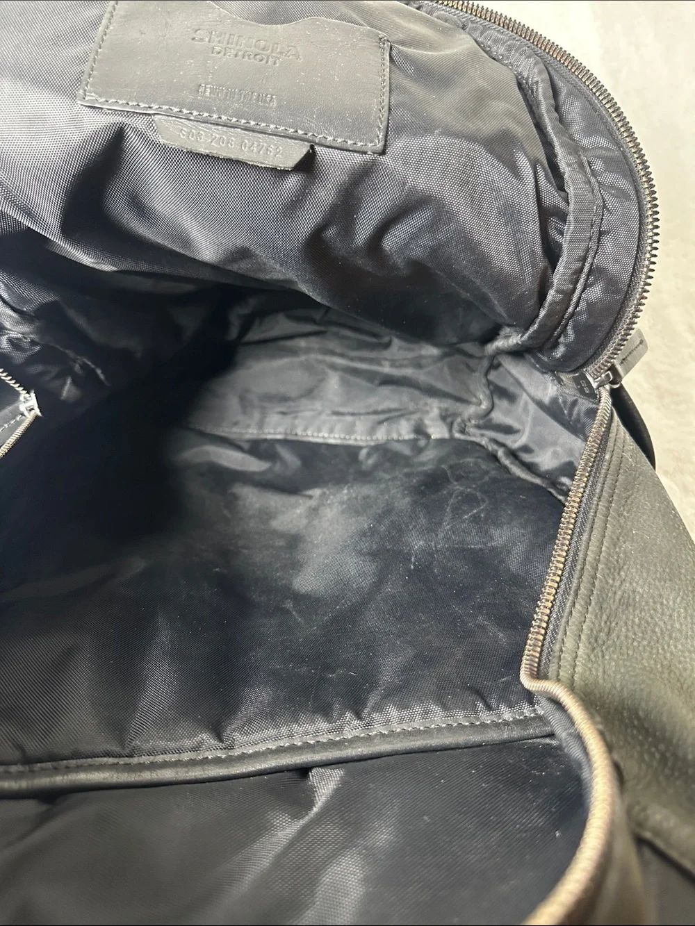 Black Leather Men’s Backpack - Sleek Everyday Carry